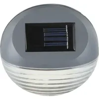 ETC Shop Solarleuchte Kunststoff grau IP44 1er Set