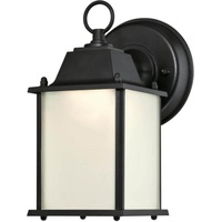 Westinghouse Dimmbare LED Wandleuchte Laterne Schwarz / Opal -