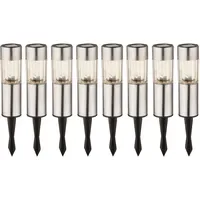 ETC Shop LED Solarleuchte 8 St.