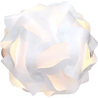 Kwmobile DIY Puzzle Lampe XL Lampenschirm - Deckenlampe Pendelleuchte