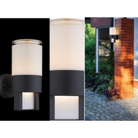 GLOBO Nexa Außenleuchte Aluminium Druckguss Grau, Led