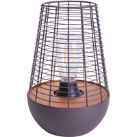 NÄVE LED-Dekoleuchte Schwarz Kupfer 27 cm