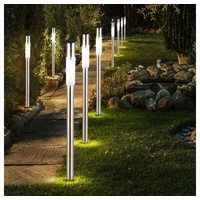 ETC Shop 9er Set LED Solar Steckleuchten