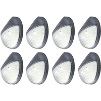ETC Shop 8er Set LED Solar Außen Garten Lampen