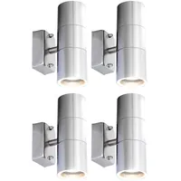 ETC Shop 4er Set LED UP DOWN Wand Strahler