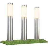 Linovum 3er Set linovum BOSEA-A Wegeleuchte mit E27 Sockel