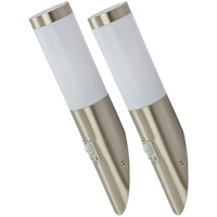 ETC Shop 2er Set LED Außen Wand Leuchten Fassaden