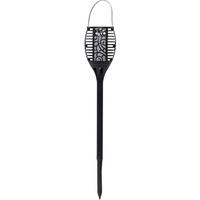 Star Trading Star LED-Solar-Fackel Flame Schwarz