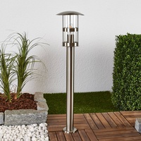 LINDBY Noemi, grau, Edelstahl, 80 cm, IP44