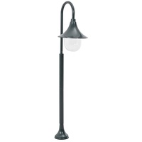VidaXL Garten-Pollerleuchte E27 120 cm Aluminium Dunkelgrün