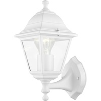 EGLO Außen-Wandleuchte Belfort 1 weiß E27, max. 60 W