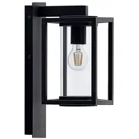 LUCANDE Außenwandleuchte Metall schwarz 1 x 15 W LED