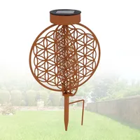 Bmf-versand Solarleuchte Garten Scheibe Solarlampe Außen Leuchte Solar mit