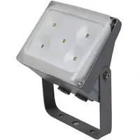 ECO-Light LED Außenwandstrahler Fluter NEGARA silber 10W 644lm 4100K