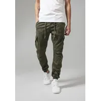 URBAN CLASSICS Cargo Joggers Green Camouflage 36