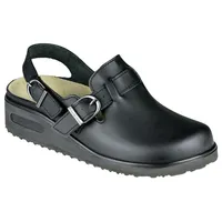 Berkemann Herren Tec-pro Telis Clogs, Schwarz, 42 2/3 EU
