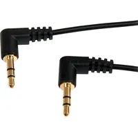 Startech Slim 3.5mm Right Angle Stereo Audio Kabel -