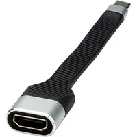 Roline 12.03.3212 USB-Grafikadapter Schwarz