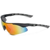XLC Sonnenbrille Komodo SG-C09, schwarz/Grau, One Size