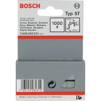 Bosch Professional Typ 57 Tacker-Klammern 10x10.6mm, 1000er-Pack (2609200231)