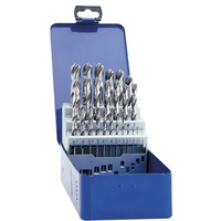 EXACT 32004 HSS Metall-Spiralbohrer-Set 25teilig geschliffen DIN 338 Zylinderschaft