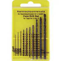 Donau Elektronik HSS100 HSS Kernlochbohrer-Set 10teilig DIN 338 Zylinderschaft