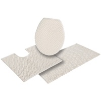 MY HOME Numan Beige 3-tlg. Set 100 x 80