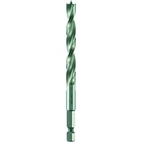 Alpen 0062200400100 Holz-Spiralbohrer 4mm Gesamtlänge 88mm 1/4 (6.3 mm