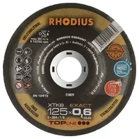 RHODIUS XTK6 EXACT BOX 211302 Trennscheibe gekröpft 125 mm