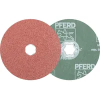 Pferd tools PFERD COMBICLICK Korund Fiberscheibe Ø 125 mm