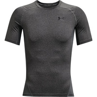 Under Armour HeatGear kurzarm Funktionsshirt Herren carbon heather M