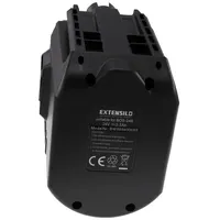 EXTENSILO Akku Ersatz für Bosch 2607335097, 2607335098, 2607335163, 2