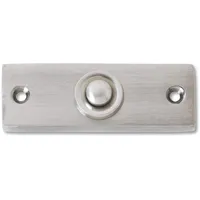 HEIDEMANN 70402 Klingeltaster 1fach Nickel 24 V/1 A