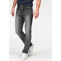 Bruno banani Straight-Jeans Hutch 34, Länge 32, grau Herren,