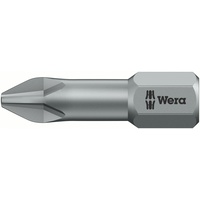 WERA 851/1 TZ Kreuzschlitz Bit PH1x25mm, 1er-Pack (05056505001)