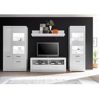 IMV Wohnwand »BIANCO«, (Set, 4 St.),