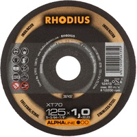 RHODIUS Trennscheibe XT70 125 x 1,0mm gerade