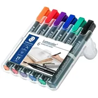 Staedtler Lumocolor Permanentmarker 352 sortiert, 6er-Set (352 WP6)