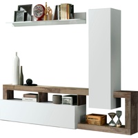 INOSIGN Wohnwand INOSIGN "Hamburg", weiß (weiß, pero), Kastenmöbel-Sets, Wohnwand