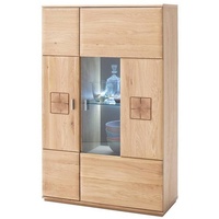 Woodford Highboard Loggia ¦ holzfarben ¦ Maße (cm): B:
