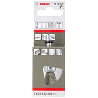Bosch Pinselbürste gewellt rostfrei 0,2 mm 15 mm 4500