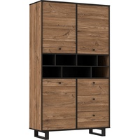 Forte Highboard, schwarz