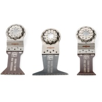 Fein E-Cut Combo Starlock Wood & Metal Tauchsägeblatt-Set, 3-tlg.