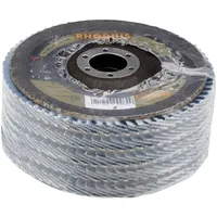 RHODIUS ALPHAline LSZ F3 Pack Fächerschleifscheibe 115 x 22,23
