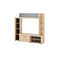 Möbel Kraft Wohnwand ¦ holzfarben ¦ Maße (cm): B: