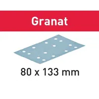 Festool Granat STF 80x133 P60 GR/50 Schwingschleifblatt 133x80mm K60,