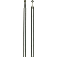 PROXXON 28222 Diamantschleifstifte, Kugel 1,8 mm,