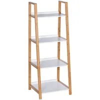 Wenko Badregal Finja Bambus Weiß