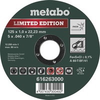 Metabo Special Edition II 616260000 Trennscheibe gerade 125mm