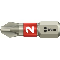WERA 3851/1 TS Bits, Edelstahl, PH 2, Länge 25